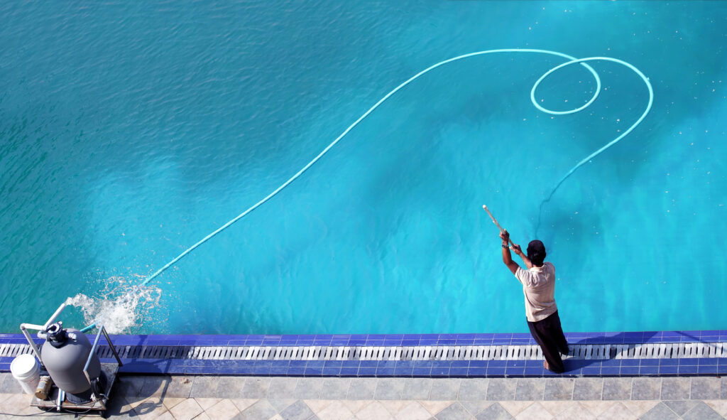 img of a pool
