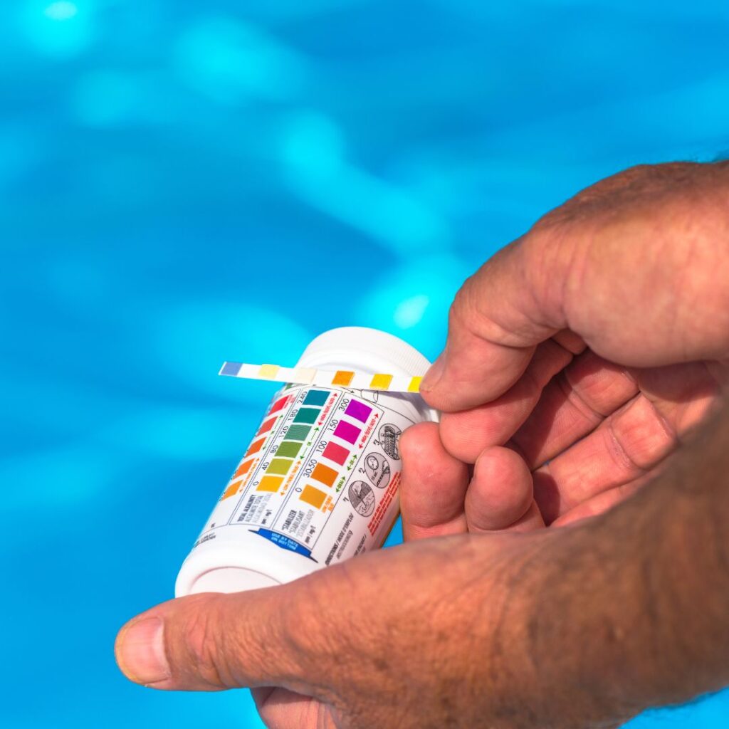 img of pool chemicals
