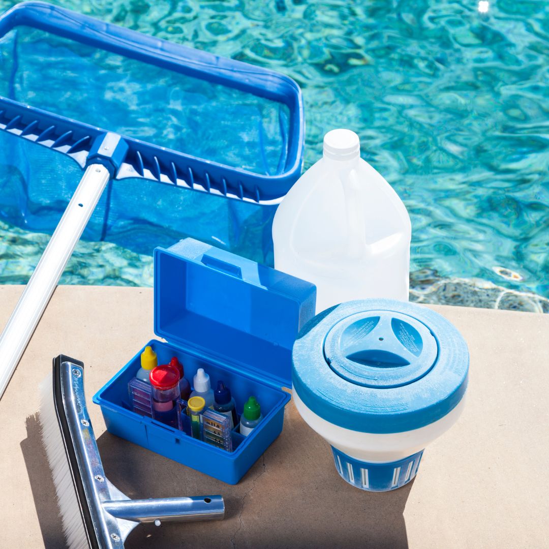 Pool maintenance supplies