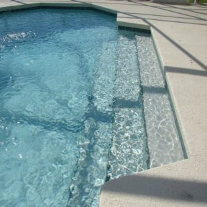 pool stairs