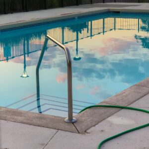 pool stairs