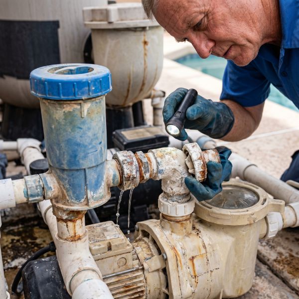 pool repairman